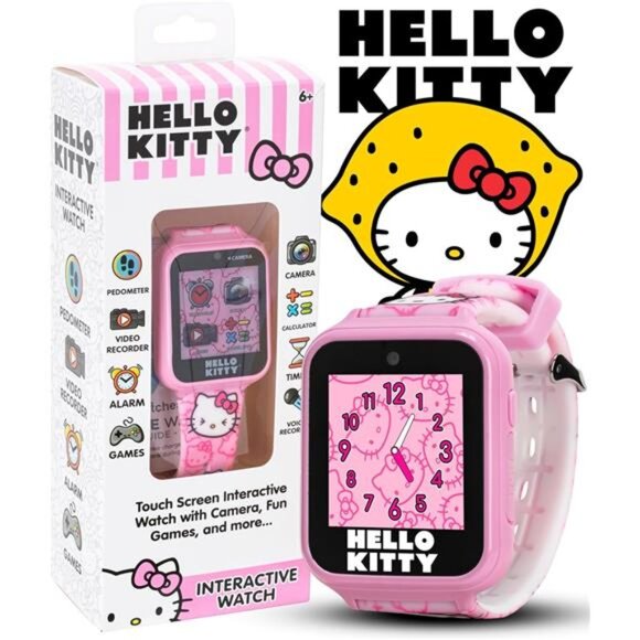 Hello Kitty Kids Smartwatch - Interactive Touchscreen - Picture 2 of 7
